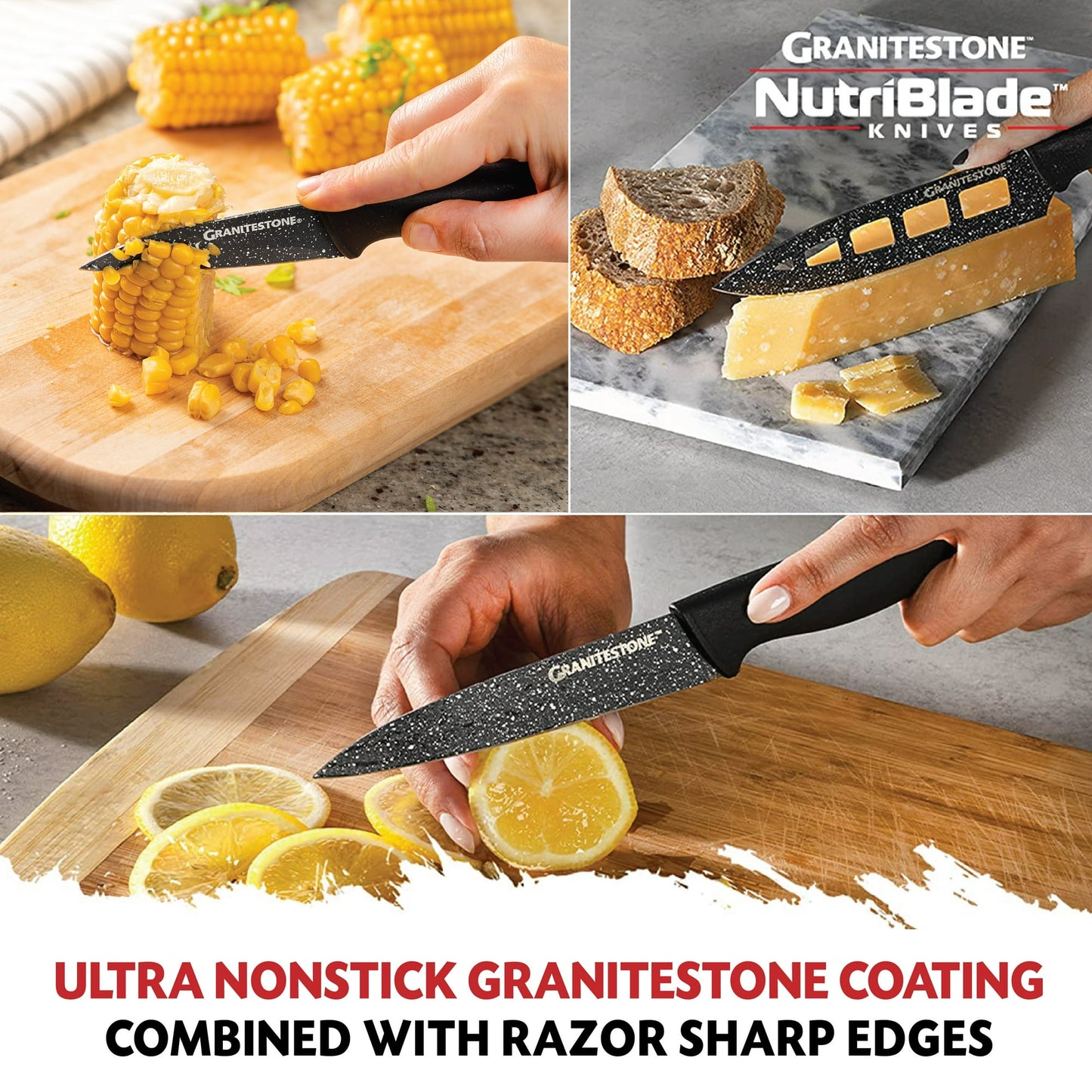 Nutriblade 4 Pc Knife Set