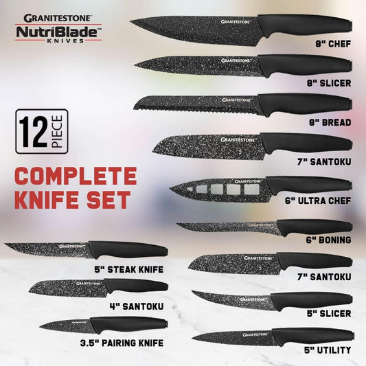 Nutriblade 12 Pc Knife Set